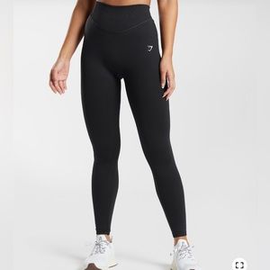 Black Sweat  seamless leggings Gymshark
